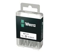 Wera Embouts Torx 25 mm – Boîte de 10
