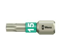Wera Wera 3867/1 Embout TORX, acier inoxydable, longueur 25 mm Quantité:10