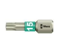 Wera WERA Embout, 1/4 pouce, pour TX Acier inoxydable «Stainless» TX15 Quantité:1