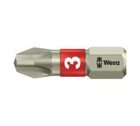 Wera WERA Embout pour Phillips, 1/4″ Acier inoxydable «Stainless» 3/25 mm Quantité:1