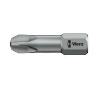 Embout semi-dur avec zone de torsion pour vis cruciforme 1/4'' PH, 25 mm de long, Dimensions : PH 3, Long. totale 25 mm G