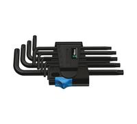 Wera WERA Jeu de clés mâles coudées pour TX, avec fonction de blocage 9 Quantité:1