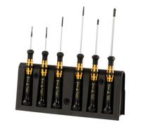 Wera Wera Jeux de tournevis pour l'électronique pour visà fente et Phillips, ESD, Nombre de tournevis: 4/2 Quantité:1