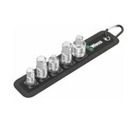 Wera 781/5 Set 1, Jeu d’adaptateurs, 5 pièces Mat