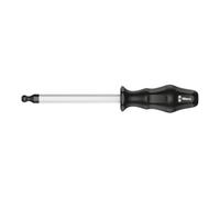 Wera Tournevis hexagonal 352 à tête sphérique Poignée Kraftform 12 mm 150 mm Noir/vert