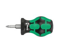 Wera Wera Tournevis pour Pozidriv, avec lame ronde en acier, Taille empreinte cruciforme: 1S Quantité:1
