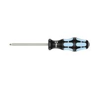 Wera 3355 PZ Tournevis pour vis cruciformes, acier inoxydable, PZ 2 x 100 mm