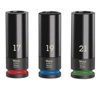 Wera Jeu de douilles Wheel Impaktor C Set 1/2, 3 pièces 05004595001