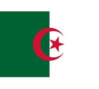 Werbetechnik Sotirios Papoutsis 2x autocollant pour voiture ALGERIE - drapeau 2x Car Sticker Algeria Flag (env. 8x5 cm)