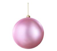 WeRChristmas Boule de Noël Rose Mat Extra Large 20 cm Incassable