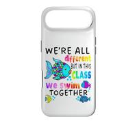 We're All Different But in This Class We Swim Teacher Noir Coque pour iPhone Air