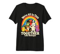 We're All in This Together Like Hostages Sarcastic Humour T-Shirt Haut de Gamme