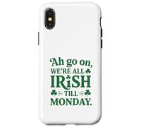 We're All Irish Till Monday Coque pour iPhone X/XS