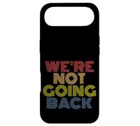 We're Not Going Back rétro Vintage Coque pour iPhone Air