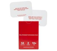 WE'RE NOT REALLY STRANGERS - Extension de l’édition relations - Jeu de cartes conversationnel pour couples, 54 questions et cartes joker pour un rendez-vous galant avec votre partenaire, blanc