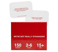 WE'RE NOT REALLY STRANGERS Jeu de cartes - un jeu de cartes interactif et brise-glace pour adultes (français non garanti)