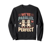 We're Parallel Perfect Cute Couple Maths Love Sweatshirt