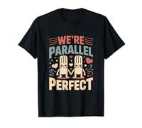 We're Parallel Perfect Cute Couple Maths Love T-Shirt