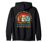 We're Trouble When We are Together Alpaga Animal Lamas Sweat à Capuche