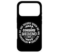 We're Trouble When We're Together Funny Cousins Weekend 2025 Coque pour iPhone 17 Pro