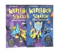 Werelock and Scratch Series by K.R. Thompson Illustrated 2 Books Collection Set (Werelock and Scratch: Mystery Most Puzzling & Werelock and Scratch: Robbery Most Puzzling)