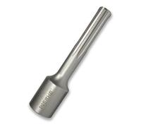 WERHE Enfonce-Piquet de Terre pour Piquets de Terre Profonds SDS Max | tiges de terre max. 25 mm, profondeur de trou 40 mm, Ø extérieur 35,5 mm, acier trempé, compatible avec Bosch, Makita