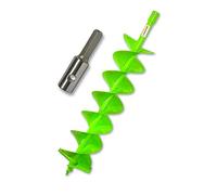 WERHE Foret professionnel pour tarière 150 mm tout acier pile bien précise double spirale carbure Hartmetall Eco couleur peinture avec adaptateur hexagonal