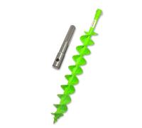 WERHE Foret professionnel pour tarière de 100 mm - Double arbre - Pointe de forage robuste avec adaptateur SDS Max