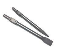WERHE Professional SDS hex ciseau Set 30 35 x 410 mm Douille pointue à froid plat large pour marteau de démolition