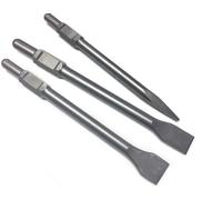 WERHE Professionnel SDS hex ciseau Set 3 pièces 30 35 50 x 410 mm Cold Spade douille pointue embout plat pour marteau de démolition