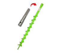 WERHE Tarière Ø 50 mm, SDS Max, Lames Carbure, Acier, Longueur 80 cm | profondeur de travail 76 cm, poids 1,4 kg, compatible avec Bosch, Makita, DeWalt, avec Adaptateur, boulon, goupille