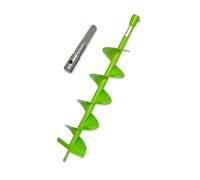 WERHE tarière 150 mm avec emmanchement SDS Max - Acier robuste pour poteaux de clôture et plantation d’arbres - Compatible avec marteaux perforateurs - Qualité professionnelle