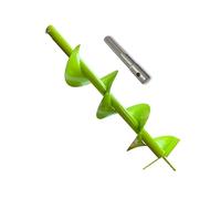WERHE Tarière 200 mm avec Lames Carbure, Adaptateur SDS Max, Longueur 80 cm