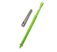 WERHE Tarière 40 mm avec Adaptateur SDS Max, Double Spirale, Longueur 80 cm