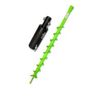 WERHE Tarière 50 mm avec pointe de perçage robuste - Foret à piquet précis pour la plantation d’arbres et la pose de clôtures - Compatible avec les perceuses adaptateur de 25 mm à 20 mm et Hitachi