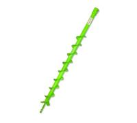 WERHE Tarière 50 mm, Lames Carbure, 80 cm, Pour Perceuses, Pose de Clôture | acier trempé, profondeur de travail 60 cm, 20 mm emmanchement pour Bosch/Makita, plantation, construction de fondations