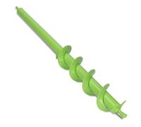 WERHE Tarière 60 mm, Longueur 600 mm, Pour Perceuse et Visseuse | Hex emmanchement 8 mm, compatible avec Makita, Bosch, Einhell, pour fleurs, arbustes, piquets de clôture, acier carbone