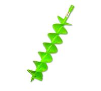 WERHE Tarière à double spirale Ø150mm 80cm - Foret à piquet avec adaptateur SDS Plus - Robuste & Précis