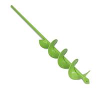 WERHE Tarière pour perceuse 50 mm Ø, 220 mm de long - Tarière de jardin pour visseuse sans fil pour planter, fleurir et creuser des trous - Outil de creusement pour le jardin
