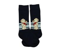 Weri Spezials Chaussettes en tissu éponge thermique pour bébé et enfant - Pour le sport et le ski - Plusieurs motifs et couleurs disponibles - Bleu - 23-26