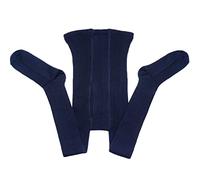 Weri Spezials Collants pour homme avec empiècement en coton côtelé, Côtes marines., Large