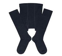 Weri Spezials Collants pour homme avec empiècement et leggings en laine pour homme, Marine, 58-60