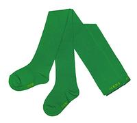 Weri Spezials Collants tricotés fins pour bébé et enfant - Coton uni lisse, Vert club, 9 mois