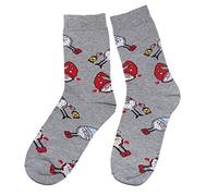 Weri Spezials Joyeux Noël Chaussettes pour hommes avec des motifs de Noël amusants ! Disponible en plusieurs motifs et couleurs !, 39-42