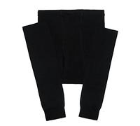 Weri Spezials Legging pour homme en coton avec empiècement dans plusieurs superbes couleurs et variations de couleurs, Noir , 58-60