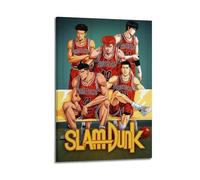 WERIDMV Poster de la série télévisée Slam Dunk - Impression sur toile - Décoration murale moderne pour chambre à coucher - 30 x 45 cm