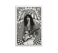 WERIDMV Poster décoratif sur toile de l'auteur-compositeur Frank Zappa - Impression d'art moderne pour chambre à coucher - 40 x 60 cm