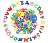 WERIGONI 390 Lettres en Caoutchouc Mousse, Stickers Lettres Lettres Autocollantes en Mousse, Lettres Alphabet Autocollantes Colorées à Coller