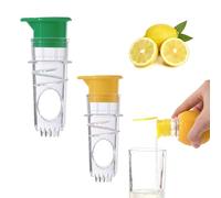 WERIGONI Ensemble Deux Pièces Presse Citron et Presse Agrumes Manuels, Presse-citron à Spirale, Presse Citron Manuel