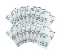 Weriirew 50 Paquets Gel de silice Sachets 10 Gram Desséchants pour Le Stockage des vêtements, absorbeur d'humidité, Sachets Déshydratants qualité Alimentaire pour Le Stockage des Aliments, Cuisine